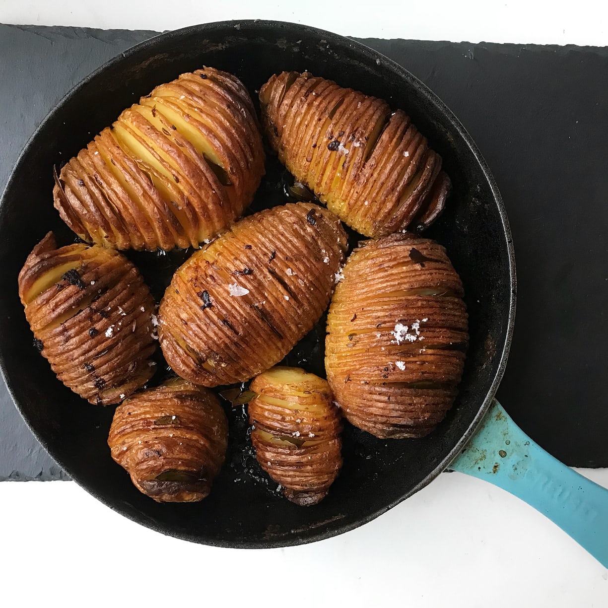 Ed Smith's hasselback potatoes.