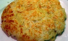 Chilled pre-boiled, peeled potato rosti