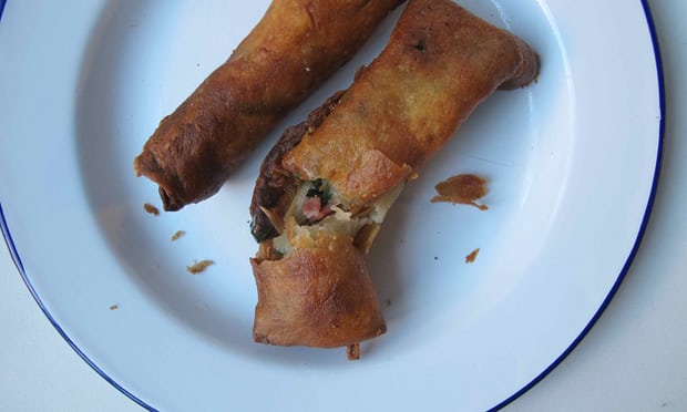 Spring rolls by Fuchsia Dunlop