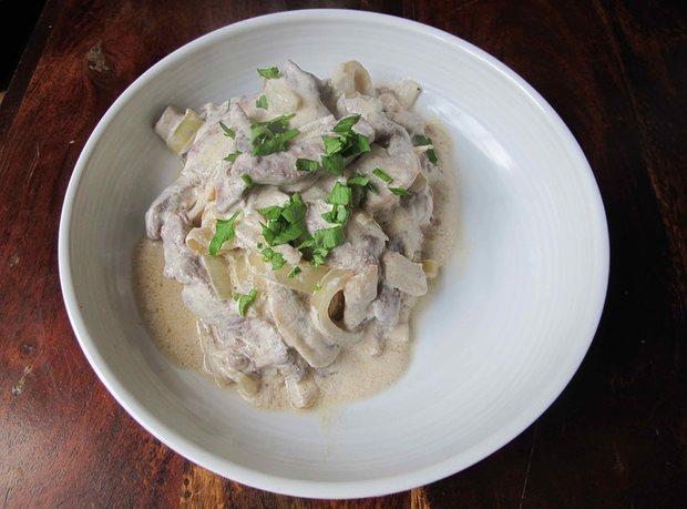 Jane Grigson stroganoff