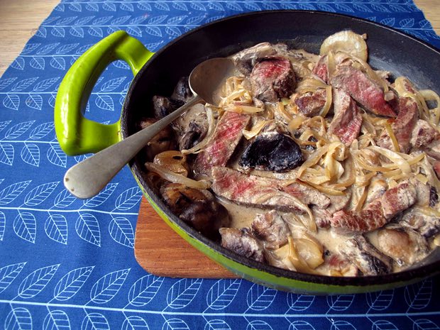 Felicity Cloake beef stroganoff