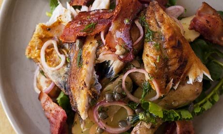 Nigel Slater mackerel potato salad