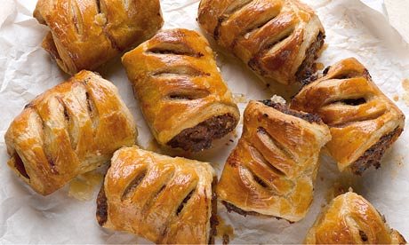 Merguez sausage rolls